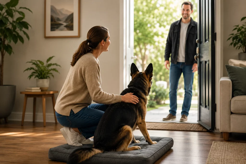Warm welcome in a cozy home